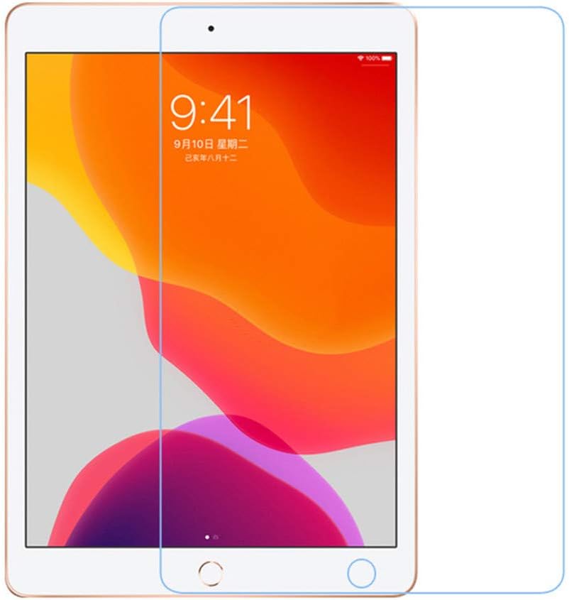 Skxinn Screen Protector Compatible with iPad 7th Gen 10.2inch 2019, 2 PACKS HD Clear Tempered Glass Guard Film Anti-Scratch Anti-Fingerprint Protector Fit for iPad 7th Gen