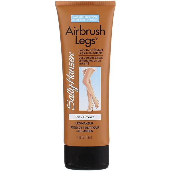 SALLY HANSEN AIRBRUSH LEGS LEG MAKEUP TAN/BRONZE, 4 OZ PACK OF 3