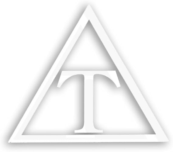 Officially Licensed Triangle Fraternity 4" x 4" Window