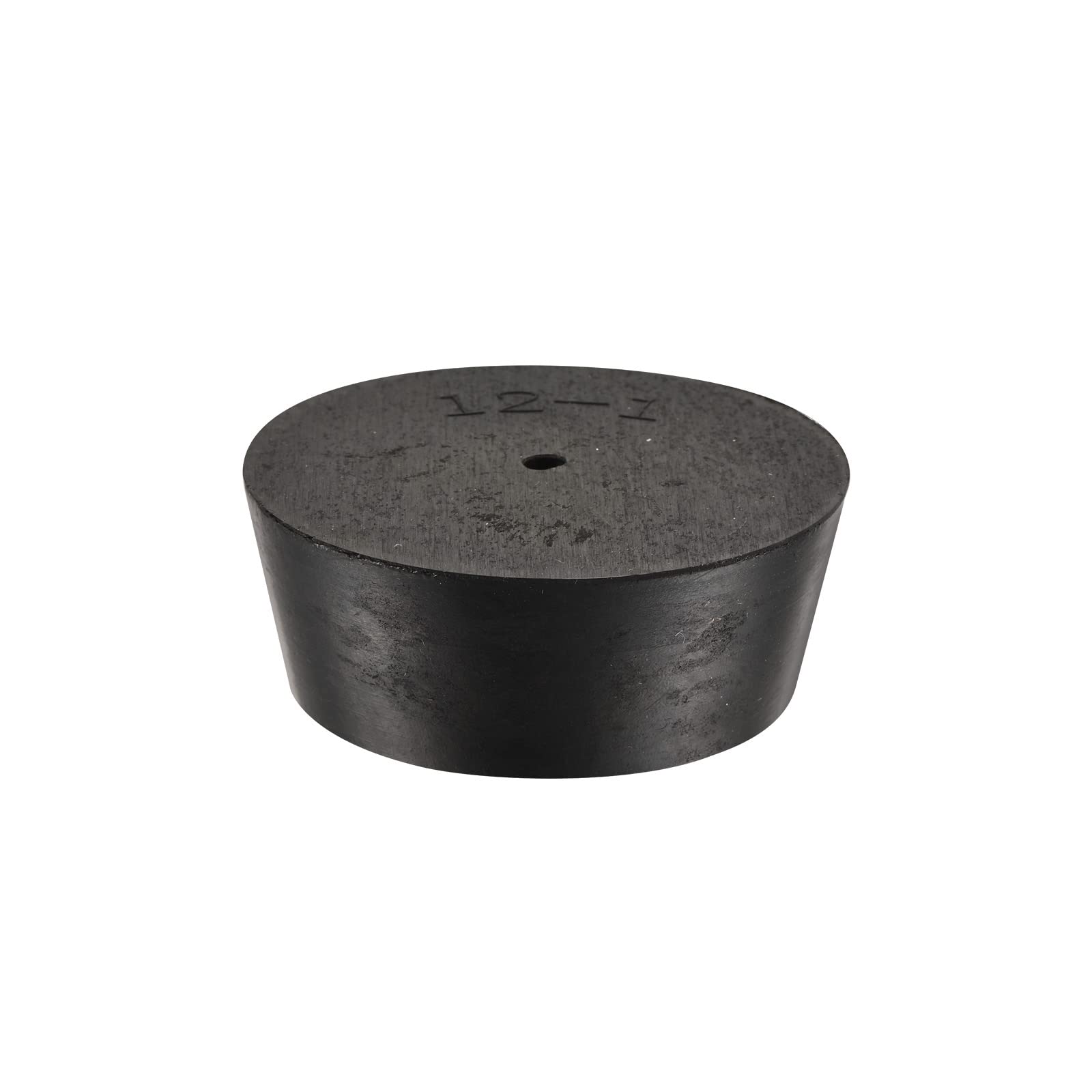 YOKIVE Rubber Stoppers with Hole, Tapered Plugs with High-temperature Resistance | Protect Hole, Great for Lab Industry (Black, 54mm to 64mm)