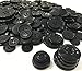 Assorted Black Buttons Resin Round Buttons