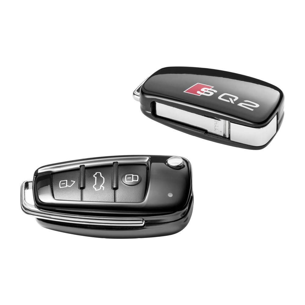 Audi 8V0071208D Key Cover SQ2 Original Key Cover Brilliant Black