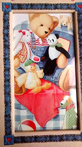 Acid Free Blue Jean Teddy Bound Pocket Page Photo Albun