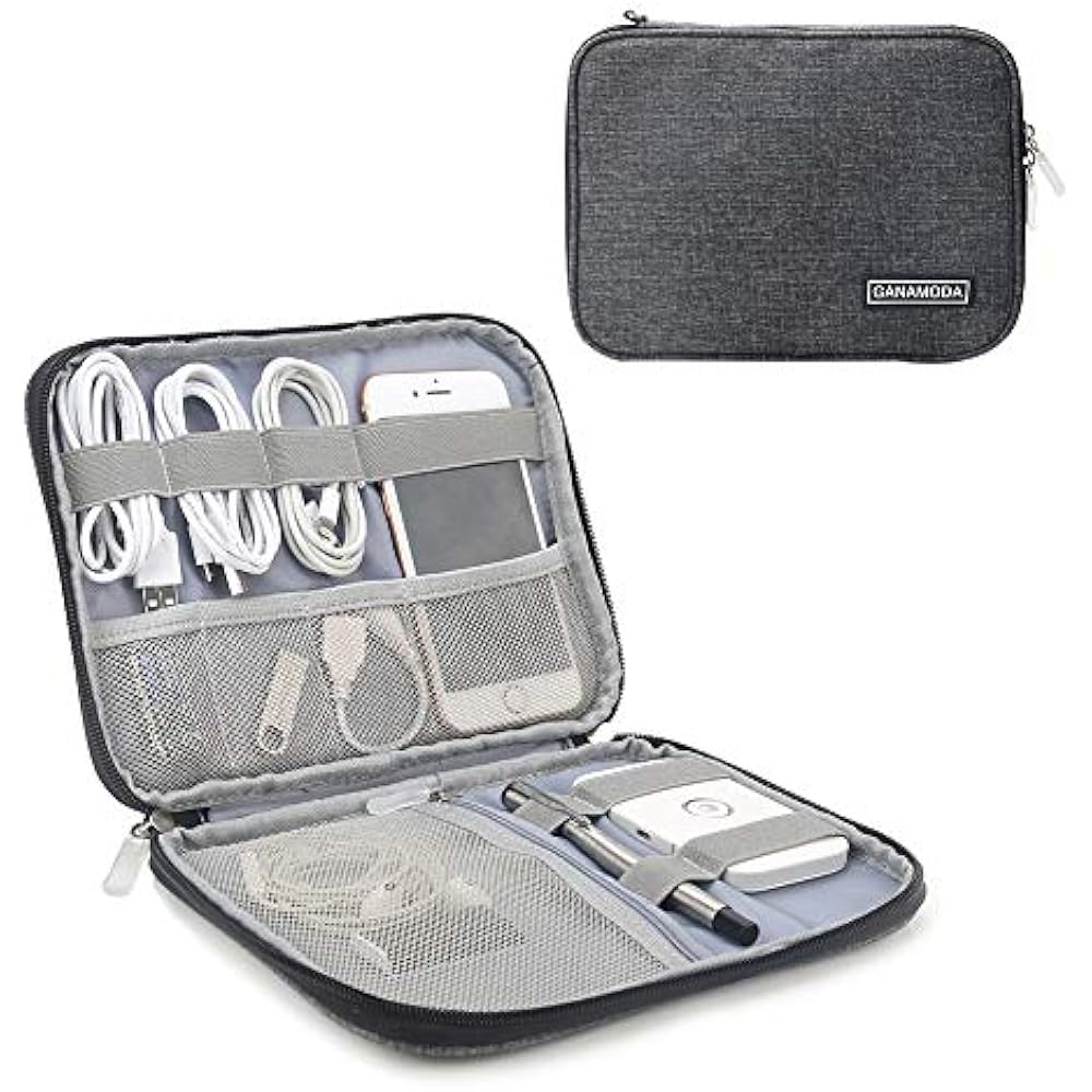 Electronics Travel Organizer, Gadgets Men Small Bag Tech Accessories