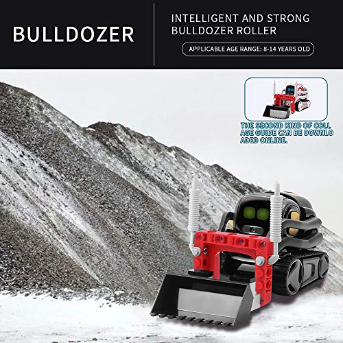 BLOQUEEN Lifting Kit for Anki Anki Vector Robots DIY Hand-Assembled Bulldozer Coding Toy Accessory E - //coolthings.us