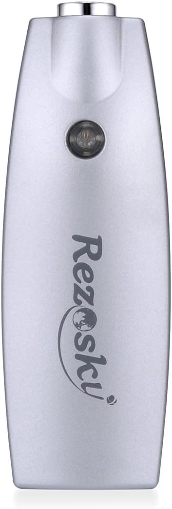 Rezosky Handheld UV Germicidal Lamp, Portable Ultraviolet Sterilizer Wand for Home, Office and Travel Use(White)