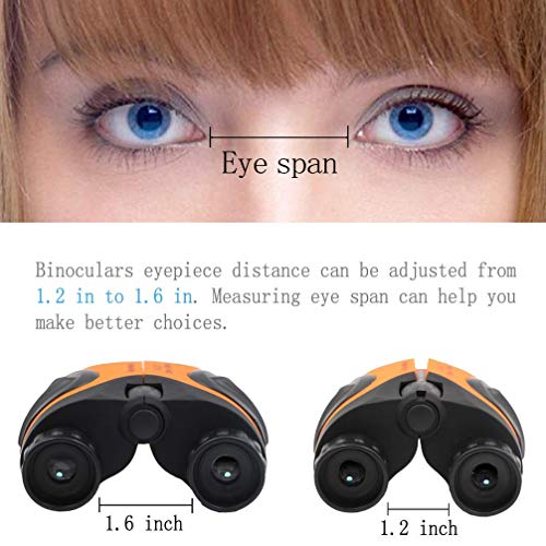 Luwint 8 X 21 Binoculars, Compact and Image Stabilized (Blue) - Thumbnail 7