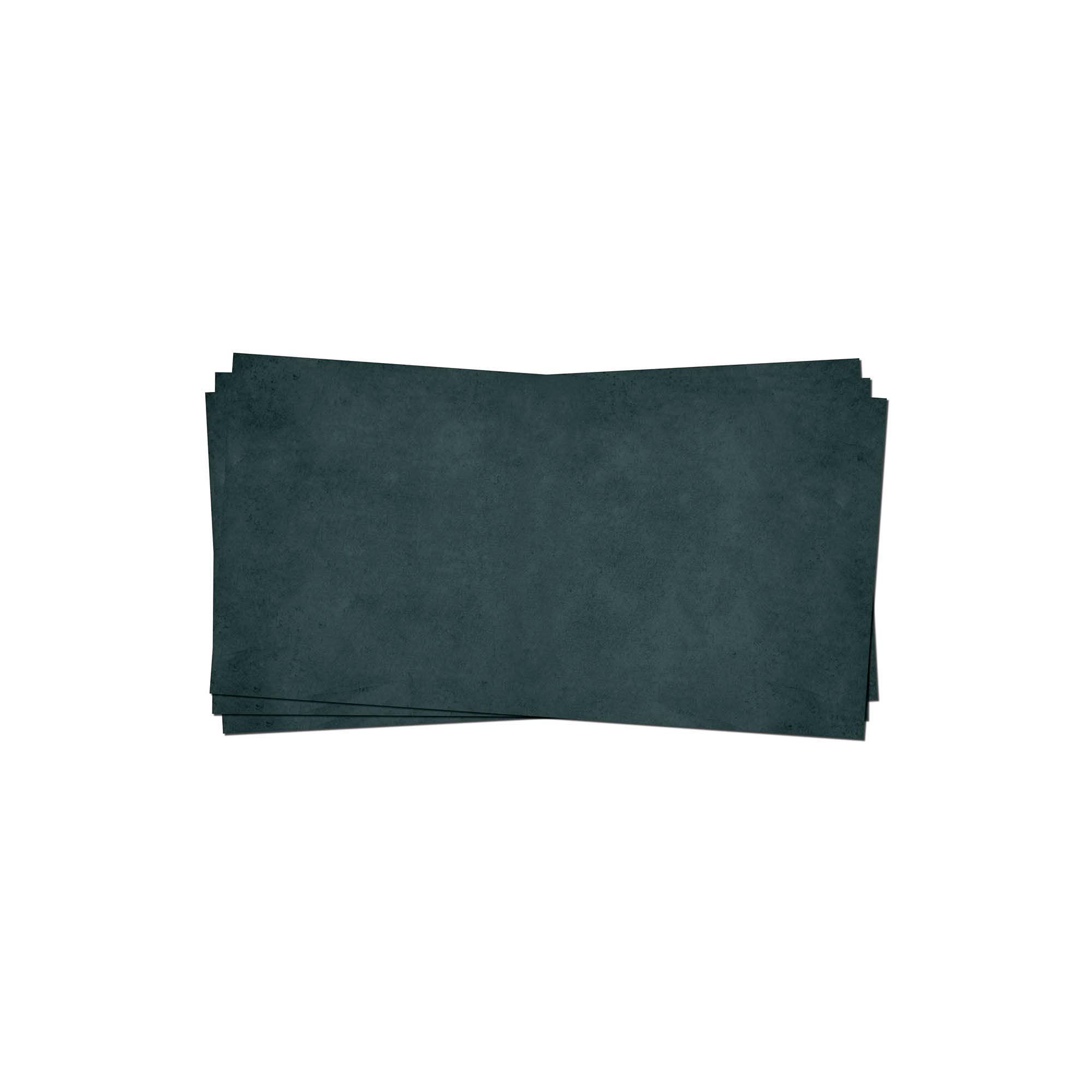 50 x Presentou Letter Paper, Printed on Both Sides, 120 g Paper, Design Paper, Certificate Paper, Menu, Love Letter (Antique White & Petrol, 50 Envelopes)