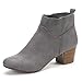 Dream Pairs Women's Keeny Cowboy Chunky Heel Ankle Booties