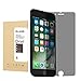 iPhone 7 Privacy Screen Protector, Driell Tempered Glass Screen Protector 0.3mm 9H HD 2.5D Curve Edge Anti-Scratch, Anti-Fingerprint, Easy Install