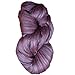 Living Dreams ELEGANCE Chunky Merino Silk Yarn for Needle Knitting and Crochet. Super Bulky Pencil Roving Yarn. Extra Soft Merino Wool Tussah Silk Blend. 4 Ounce 71 Yards, Garnet