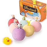 Shower Bubble Bath Bombs for Kids with 6 Surprise Toys Inside, Bath Fizzies with Pokemon/Cat/Duck for Children (Kids - 6 toys Inside)