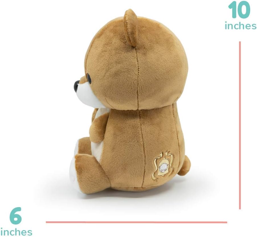 Bellzi Teddy Bear Cute Stuffed Animal Plush Toy - Adorable Soft Brown Grizzly Bear Toy Plushies and Gifts - Perfect Present for Kids, Babies, Toddlers - Teddi: Toys & Games