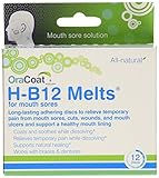 OraHealth H-B12 Melts for Mouth Sores, 12 Count Box (Pack of 2) by Orahealth