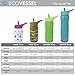 EcoVessel Summit TriMax Triple Insulated Stainless Steel Water Bottle with Flip Straw - 24 Ounces