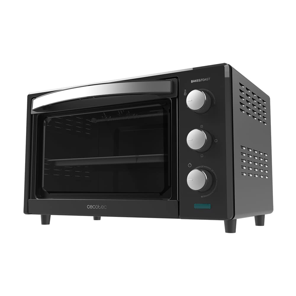 Cecotec-Horno-de-Sobremesa-Tostador-24-L-BakeToast-2400-Black-1500-W-3-Modos-de-Calor-Temporizador-Temperatura