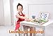 Minto Toy Wooden Magnetic Easel, Magnetic Jigsaw Double Side Board Dry Erase Board Puzzle Games Toys for Kids Toys for Boys Girls (Animals)