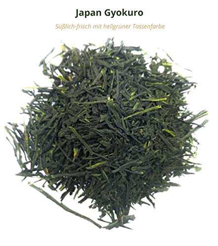 Japanischer Grüner Tee Lose Probierset Geschenkset 3x 20g, Signature Premium Grüntee Japan Sencha Gyokuro Kukicha, Japanese Green Tea TeaClub – Bild 3