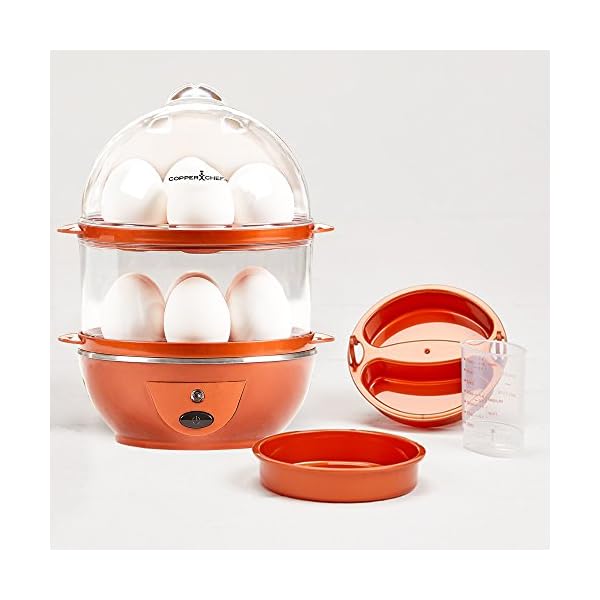 Copper Chef Want The Secret to Making Perfect Eggs & More C Electric Cooker Set-7 or 14 Capacity. Hard Boiled, Poached…
