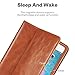 KAVAJ iPad Mini 4 Leather case Cover Berlin Cognac Brown - Genuine Leather with Stand-up Feature. Thin Smart Cover as Premium Accessory for The Original Apple iPad Mini 4