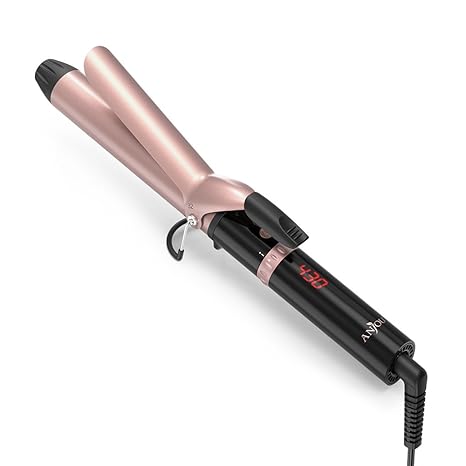 Buy Anjou Curling Iron 1 25 In With Dial Heat Control Hair Curler