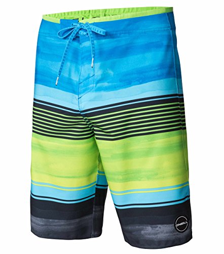 O'Neill Men's Expression Catalina Boardshort, Expression Lime, 40