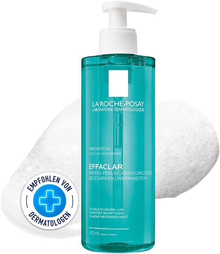 La Roche-Posay Effaclar Micro-Peeling Purifying Gel Wash 400ml