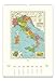 Cavallini Papers 2018 Vintage Maps Wall Calendar