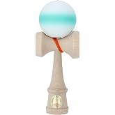 Kendama Japan Kendama Association Certified Large Sky Matte Line Turquoise