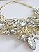 Lovage Women Crystal Collar Choker Necklace Handmade Statment Costume Jewelry For Party Use
