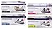 Brother TN221BK Standard Yield Black and TN225C, TN225M, TN225Y High Yield Cyan, Magenta and Yellow Toner Cartridge Set