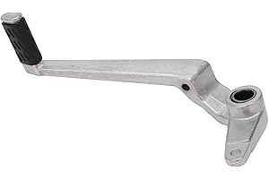 YMIKO Rear Brake Foot Pedal Lever High Strength Silver Aluminum Motorbike Brake Pedal Powersports Brake Pedals Replacement for Ducati Monsters 696 2009‑2013