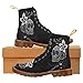 LEINTEREST Skull Martin Boots Fashion Shoes For Women