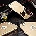 iPhone6 Case ,iphone 6S case,Surprise Coocolor (TM) New Luxury Aluminum Ultra-thin Mirror Metal Case Cover for iPhone 6 iphone 6S[Girl case] (iPhone 6 6S, Gold)