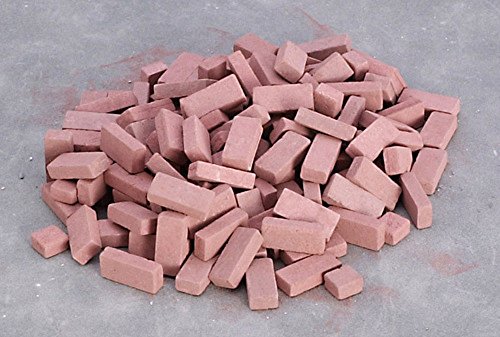Dollhouse Miniature Brick, Red Blend