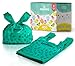 Disposable Diaper Bags, by Kinderific, Nappy Bags, Fresh Scent, Packed in 4 Resealable Ziploc Bags, Perfect Waste Bag for Dog Poop, Easy Tie Sack, 400 Bags
