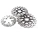 GZYF Front and Rear Brake Disc Rotor for Suzuki GSXR1300 Hayabusa 1999 200 2001 2002 2003 2004 2005 2006 2007