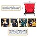 Baby High Chair Harness, Travel High Chair for Baby Toddler Feeding Eating, Portable Easy Seat with Adjustable Straps Shoulder Belt, Holds Up to 44lbs, Hand Wash Cloth Included