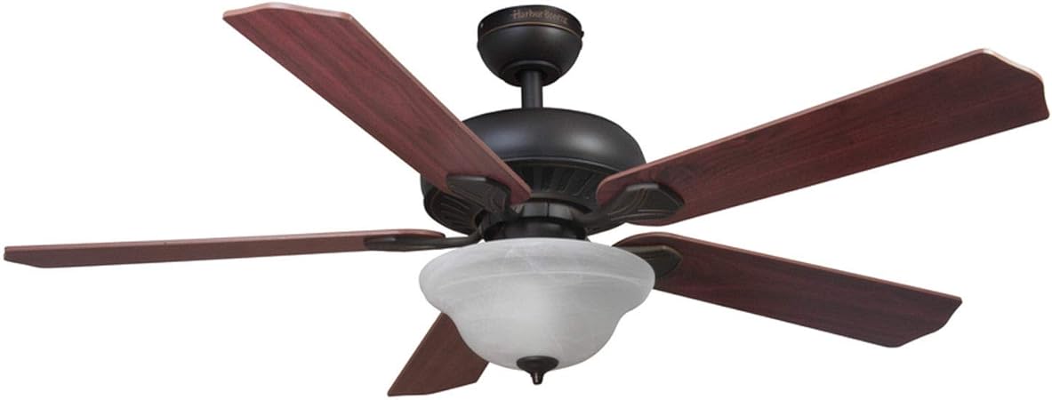 Jsauto 52 Inch Black Retro Designer Ceiling Fan Santa Pepeo With