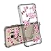 Cutebe Case for Galaxy S7,Cutebe Shockproof Hard PC+ TPU Bumper Case Scratch-Resistant Cover for Samsung Galaxy S7 2016 Release Plum Flower