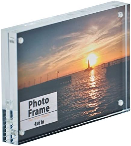 NicomClear Acrylic Magnet Frame (5, 4x6)