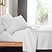 Premium Full (Double) Size Sheets Set - White Hotel Luxury 4-Piece Bed Set, Extra Deep Pocket Special Super Fit Fitted Sheet, Best Quality Microfiber Linen Soft & Durable Design + Better Sleep Guide