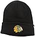 NHL Chicago Blackhawks '47 Raised Cuff Knit Hat, Black, One Size