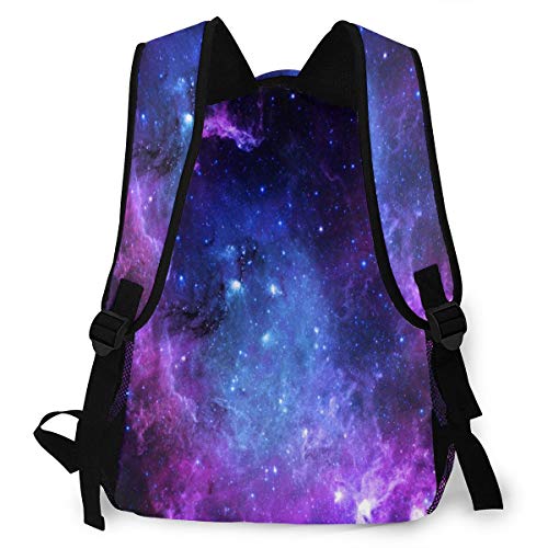 blue galaxy backpack