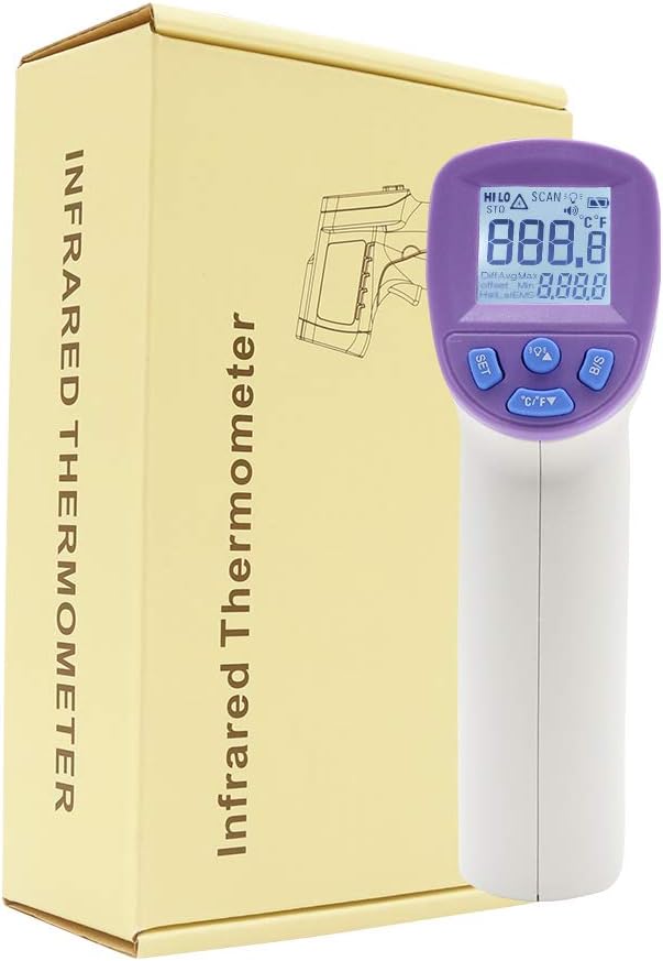 Digital Forehead Thermometer Infrared,Accurate Digital Temperature Gun for All Ages