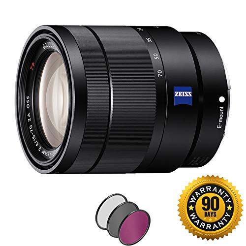 Sony Vario-Tessar T E 16-70mm f/4 ZA OSS Lens with UV Filter