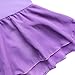 YiZYiF Girls Kids Ballet Dancewear Skating Dress Leotard Skirt Outfit Clothes Purple 5-6