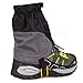 USHINING Outdoor Waterproof Essential Ankle Walking Gaiters Ultra-Light Low Trail Gaiters(1 Pair) -Black
