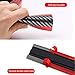 SEAMETAL Car Door Sill Protector Guard , Rear Bumper Protector Guard Universal 10x0.15ft