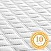 Linenspa 5 Inch Gel Memory Foam Mattress Twin XL - Firm - Low Profile Bed 5 Inch Twin XL Mattress - White